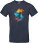 Preview: T-Shirt Handball Sunset Splash Man